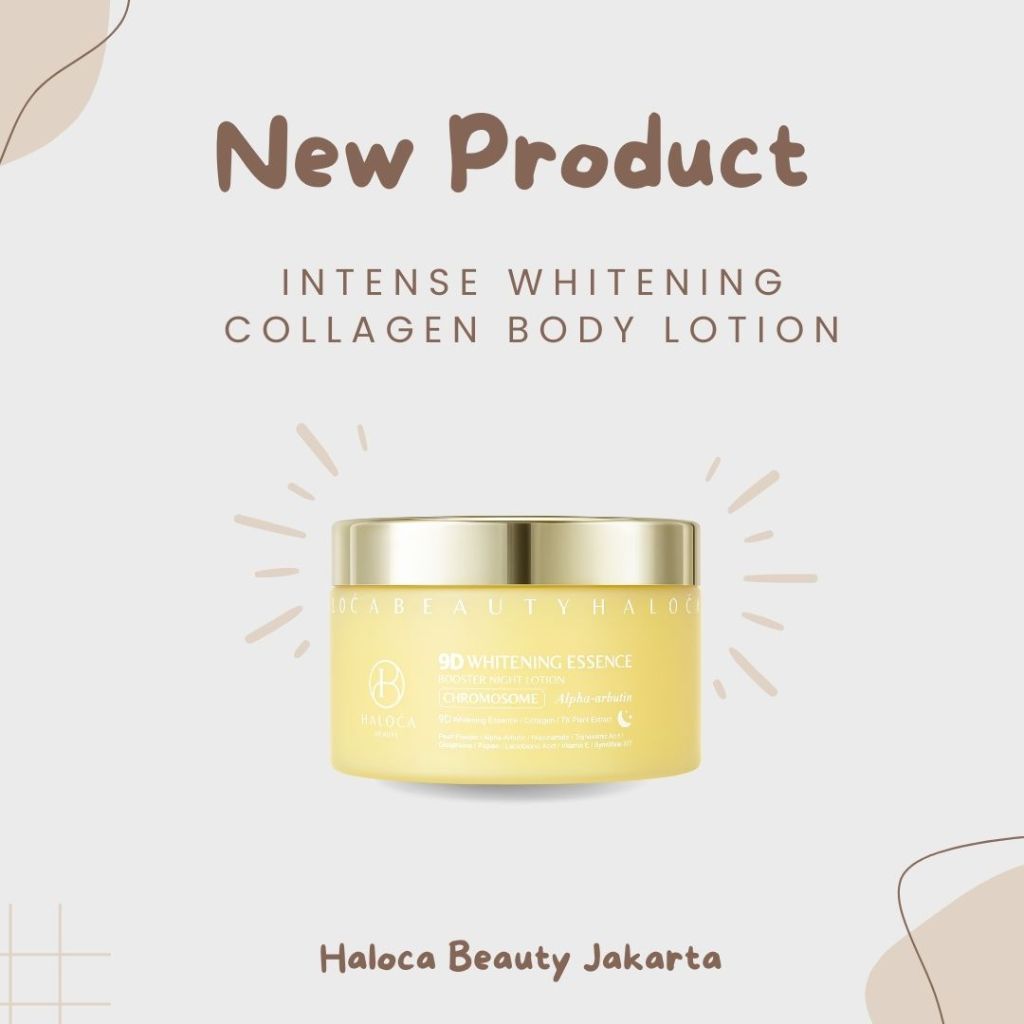 [ Haloca Beauty Ori ] New Formula HB CHROMOSOME, INFUS GLUTA, BIBIT COLLAGEN