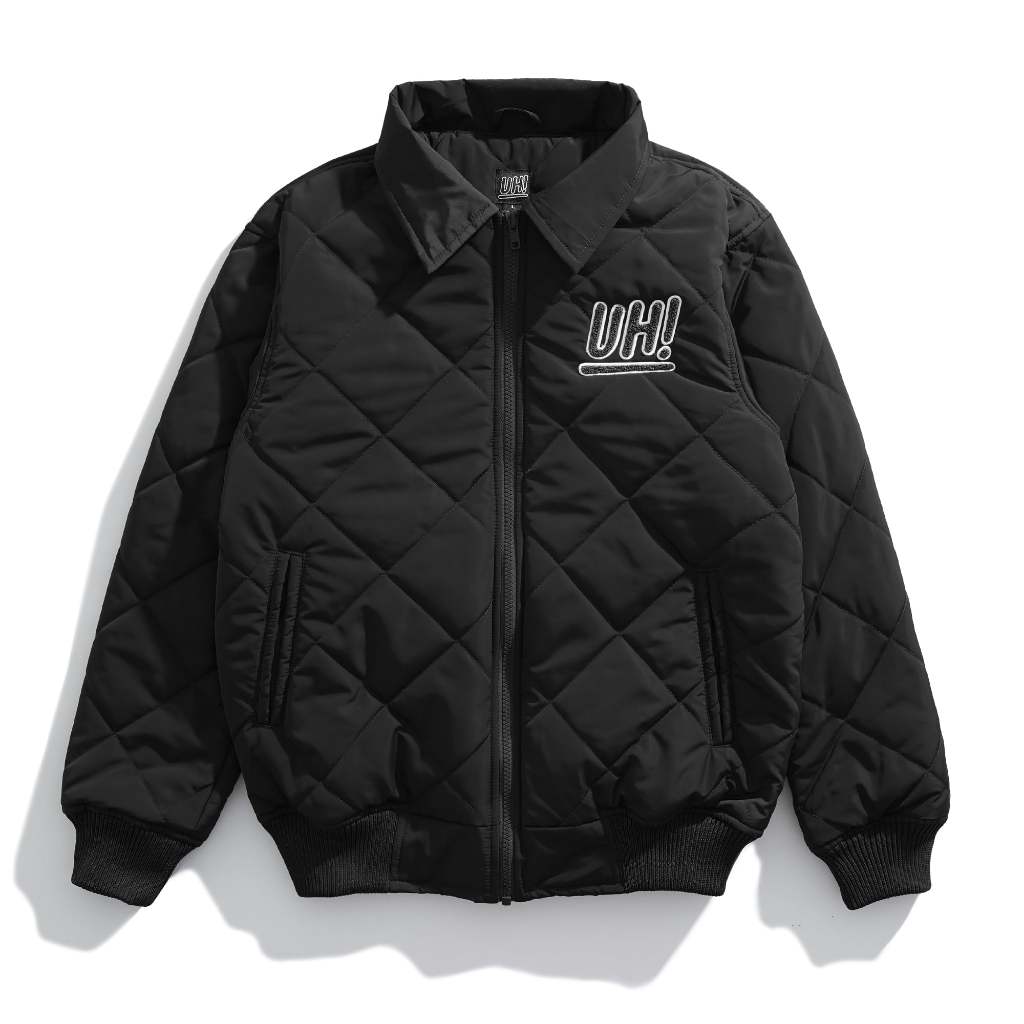 UH Work Jacket Quilted - FORCE BLACK