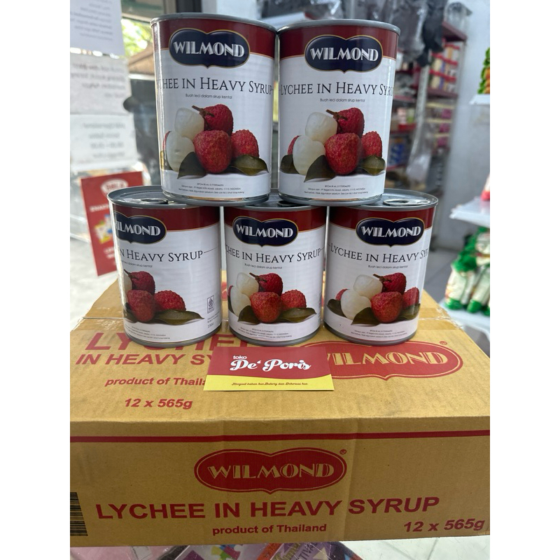

Lychee buah Kaleng Wilmond 565grm
