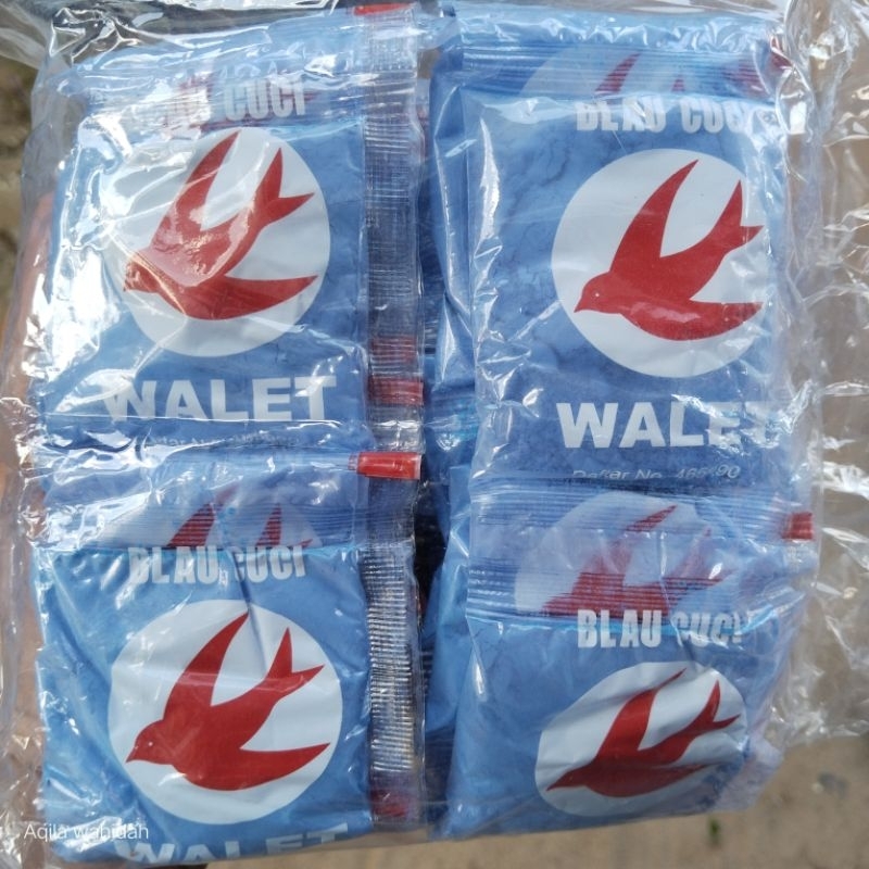 Blau Cuci Pakaian -Belau Cuci Cap Walet Isi 30bungkus