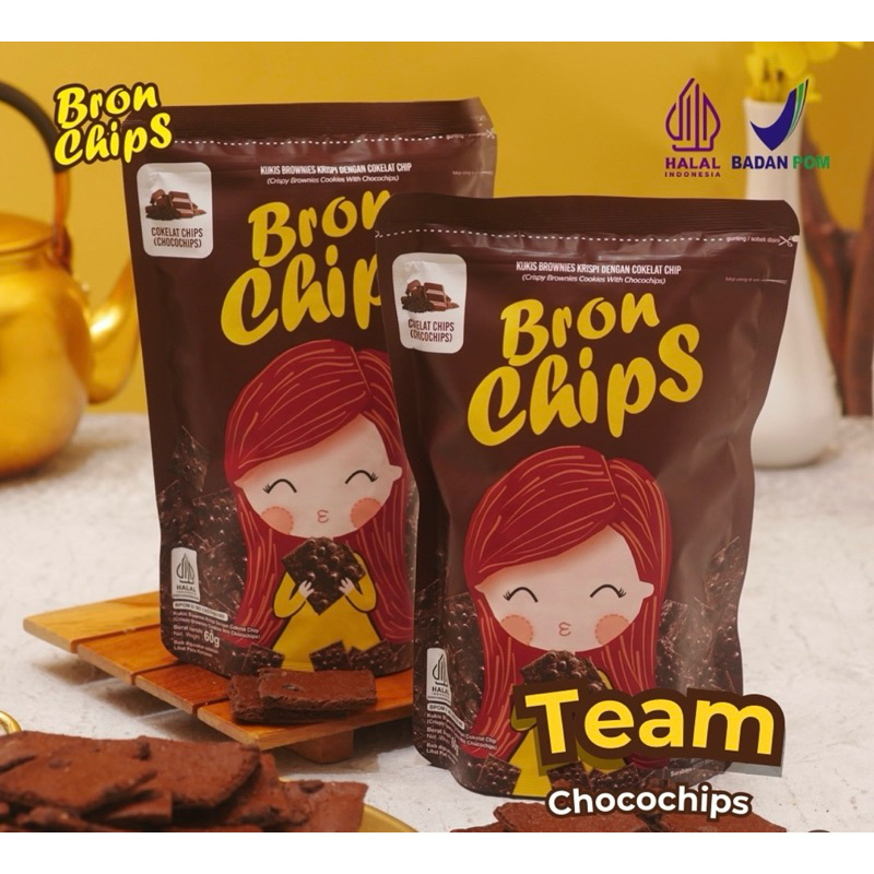 

Bronchips ( Keripik Brownies)