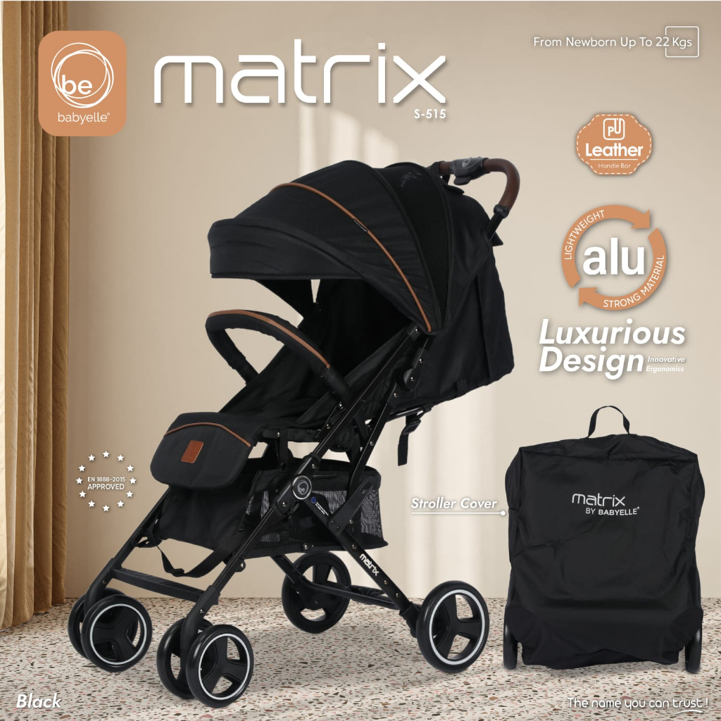 Makassar - Babyelle Matrix S-515 Stroller Bayi Cabin Size