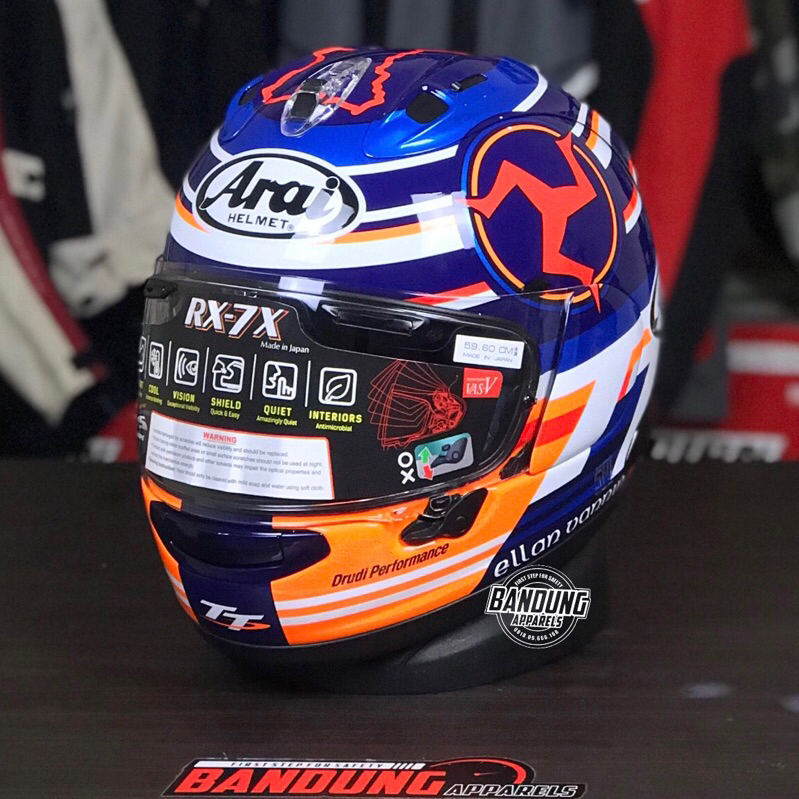 Arai RX7X IOM TT 2024 Isle Of Man Arai IOM TT 2024 Limited Edition