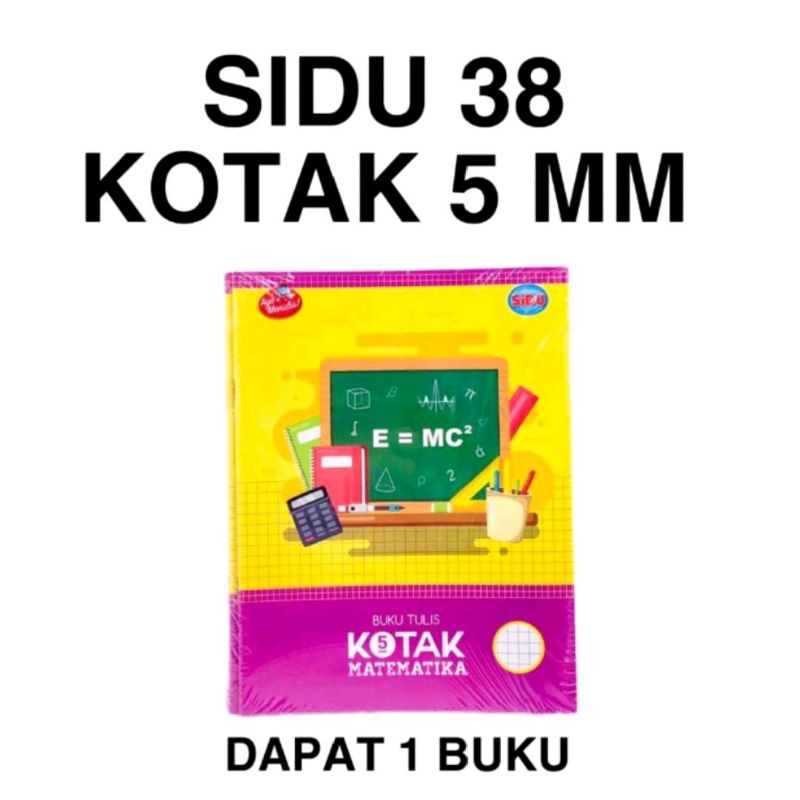 

Buku Tulis Strimin Kotak Sidu Kecil Murah