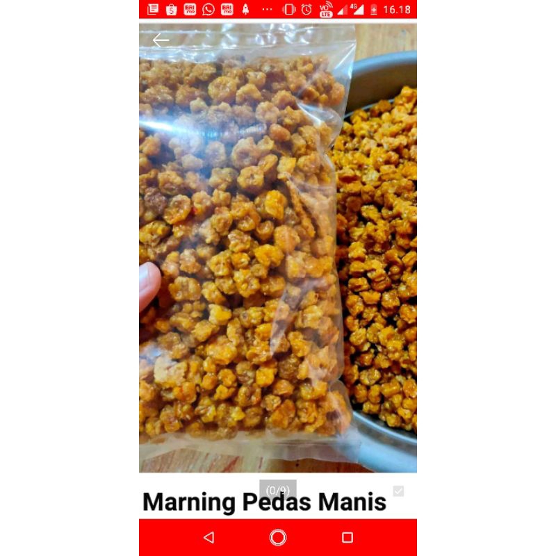 

marning jagung balado