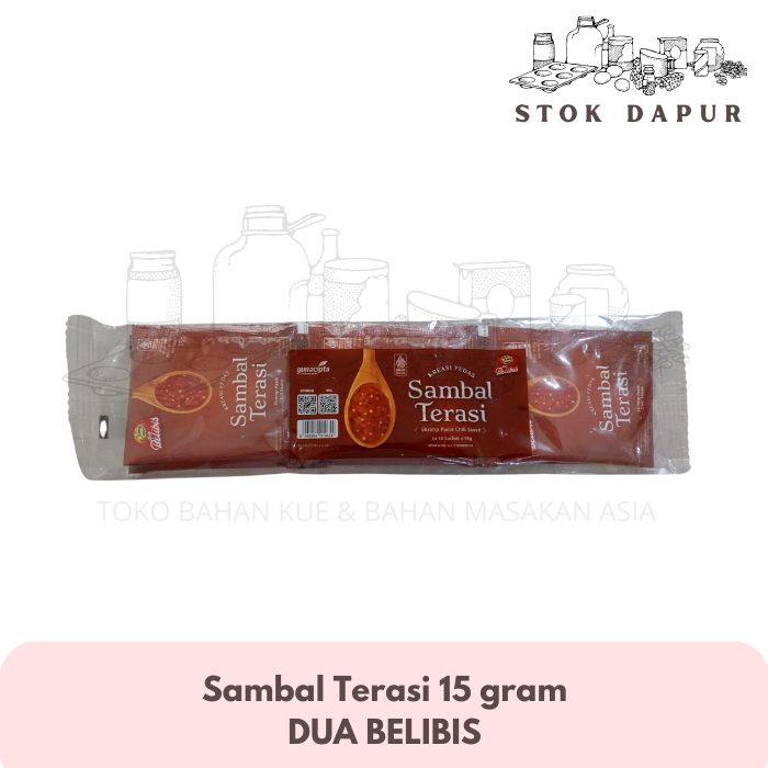 

Dua Belibis Sambal Terasi Sachet 15 gram