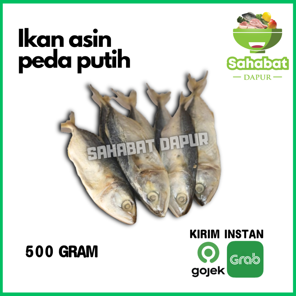 

Ikan Asin Peda Putih/Peda Putih 500gr - SAHABATdapur