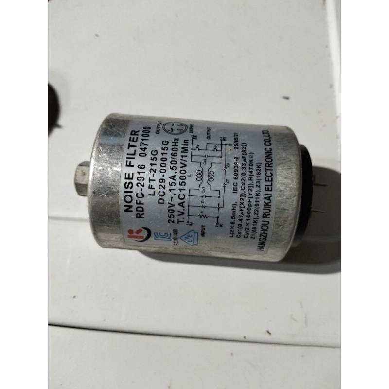 noise filter. mesin cuci samsung Inverter. copotan ori
