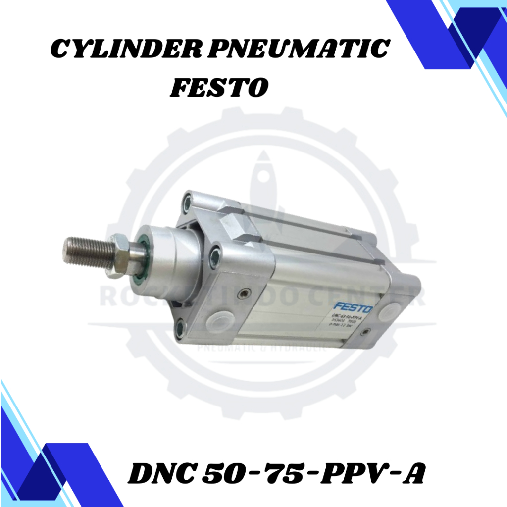 cylinder pneumatic FESTO DNC-50-75-PPV-A