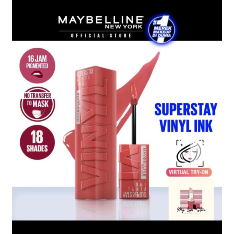 Maybelline Vinyl Ink 120 Punchy