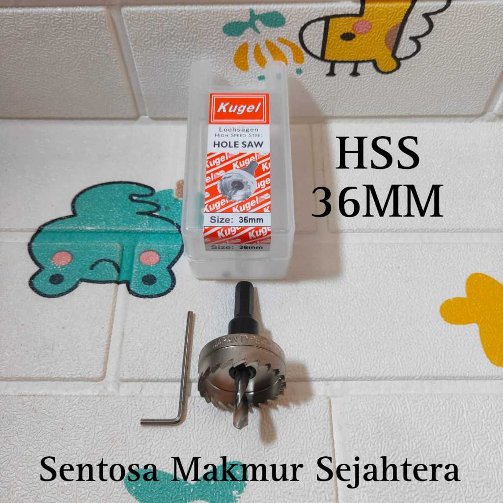 Hole Saw 36mm Holesaw HSS Besi 36 mm Mata Bor Besi 36mm Kugel