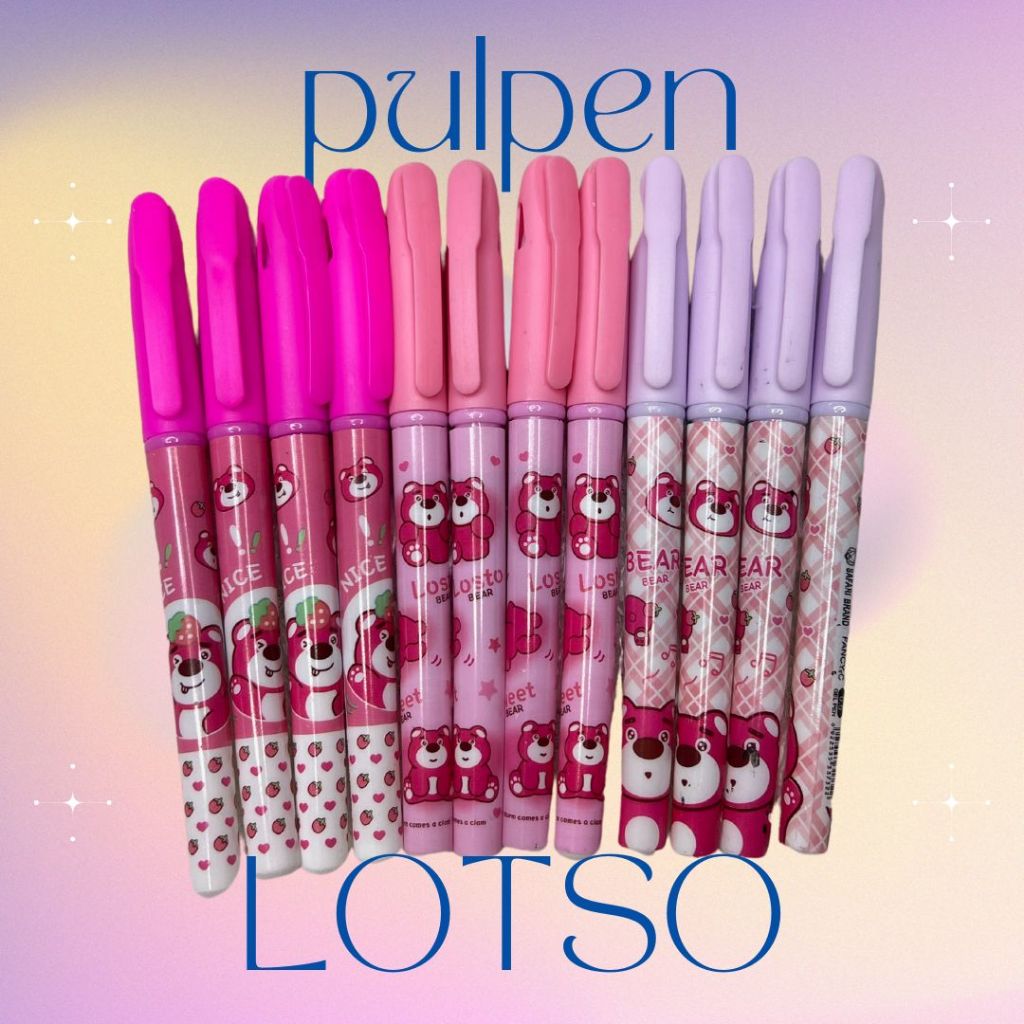 

Ella Mart - Pulpen Gel 0.5mm Karakter Lucu Lotso