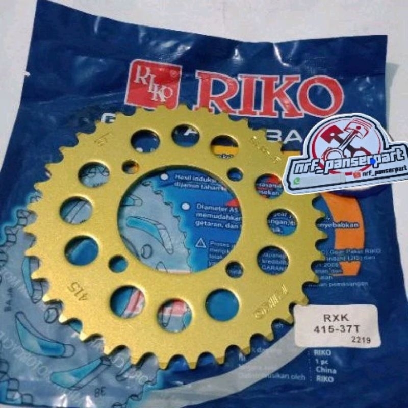 GIR BELAKANG YAMAHA 415-30/31/32/33/4/35/ 36T/37T 38T/39/40/41/42/43T GIGI TARIK GEAR BELAKANG YAMAH