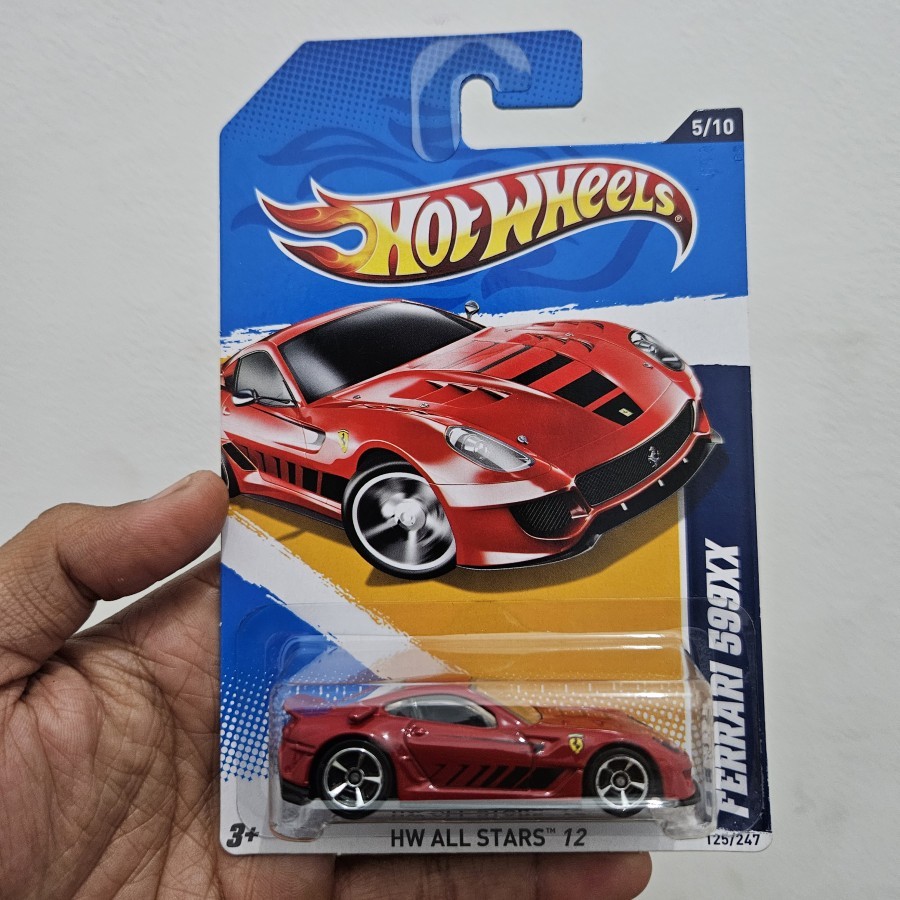 Hot Wheels Ferrari 599XX Red