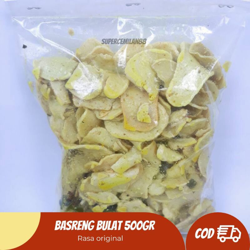 

Basreng bulat pedas daun jeruk 500gr