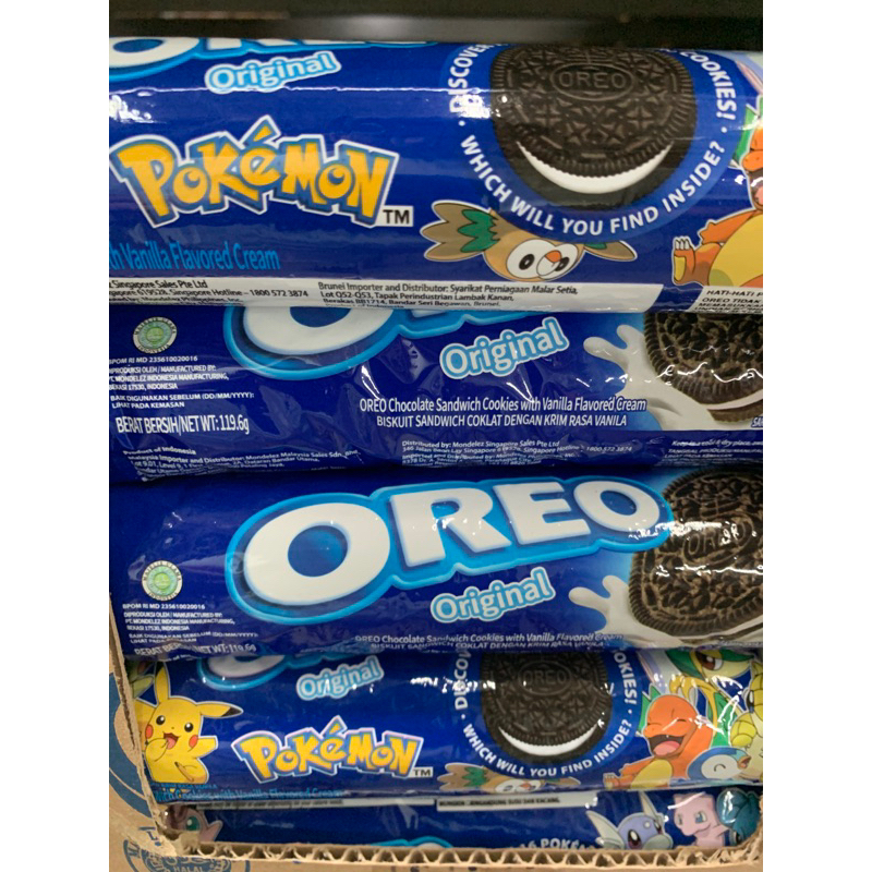 

Oreo 119,6g Sandwich Original Vanilla