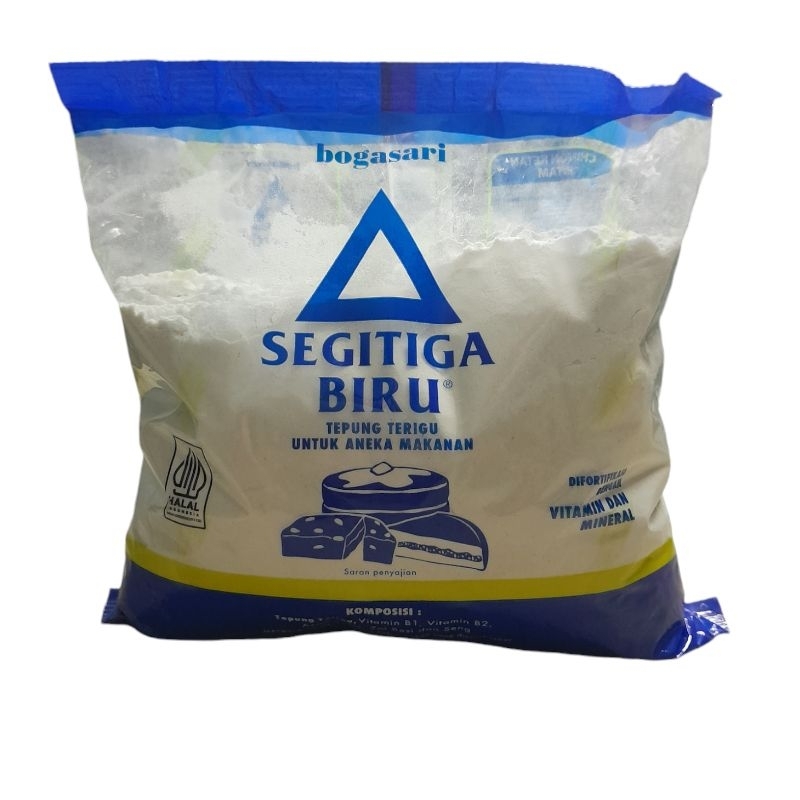 

FINDFIVEN MART - Tepung Terigu BOGASARI SEGITIGA BIRU 500 g
