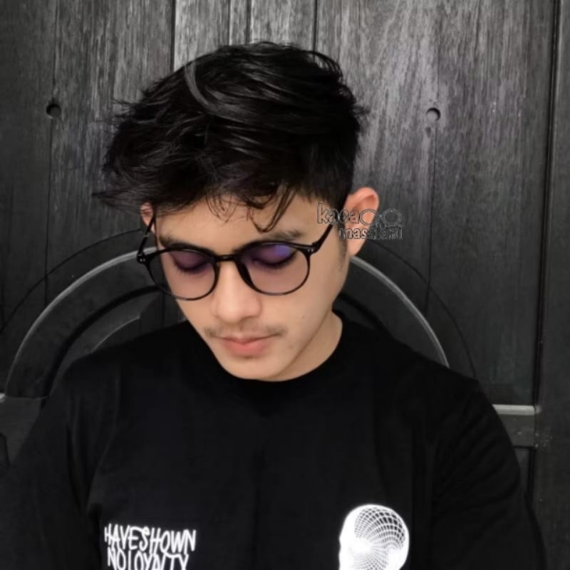 KACAMATA MINUS pria (FRAME+PHOTOCROMIC )| KACAMATA BULAT | LENSA PHOTOCROMIC | KACAMATA WANITA 21261