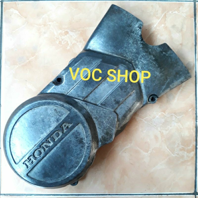 Honda Astrea Prima Grand Aplikasi 800 Star C70 Block Blok Bak Cover Tutup Magnet Mesin Kiri Gear Gir
