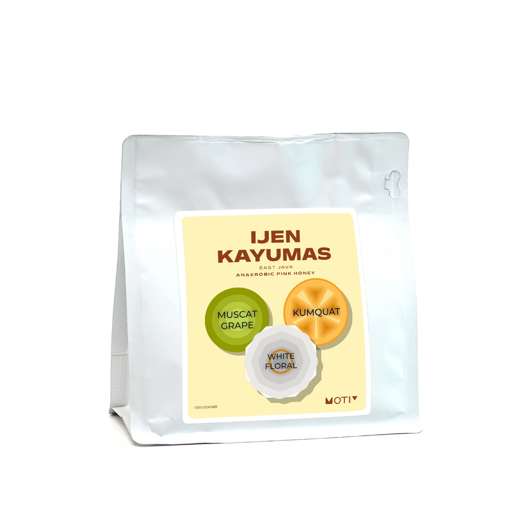 

Motiv Coffee Biji Kopi Arabika Ijen Kayumas Pink Honey
