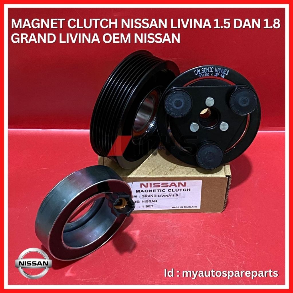 MAGNET CLUTCH AC Mobil NISSAN Livina 1.5 Dan 1.8 Grand Livina OEM NISSAN