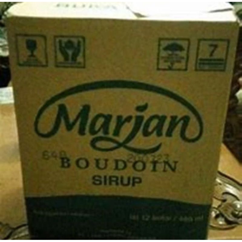 

sirup marjan Boudoin pisang susu per dus ( 12 x 460gr )