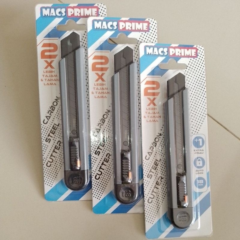 

Cutter Macs Prime 18mm Carbon Steel ( Pcs ) [ Original ]