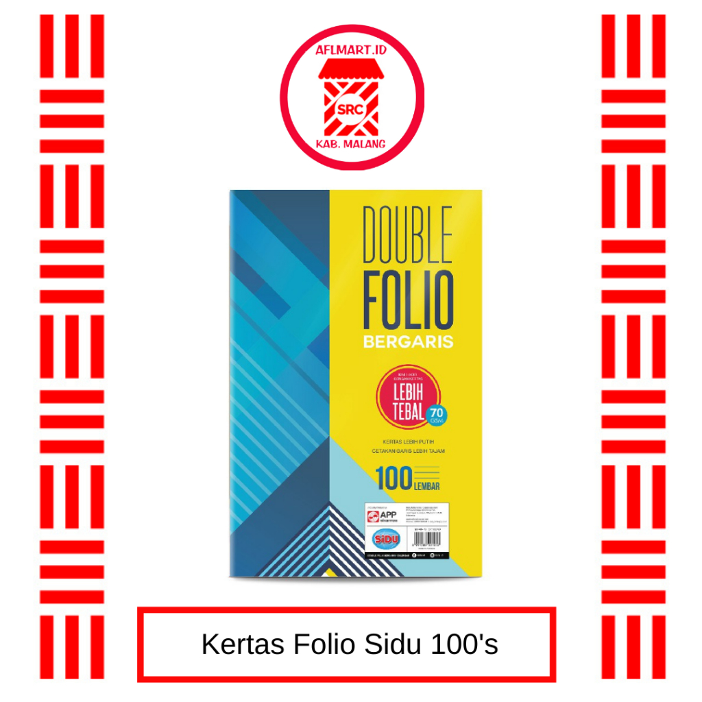 

Kertas Folio Bergaris All Varian