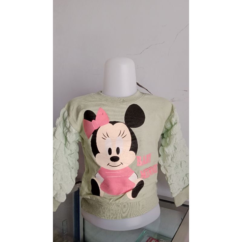 Baju Kaos Anak Minnie Mouse