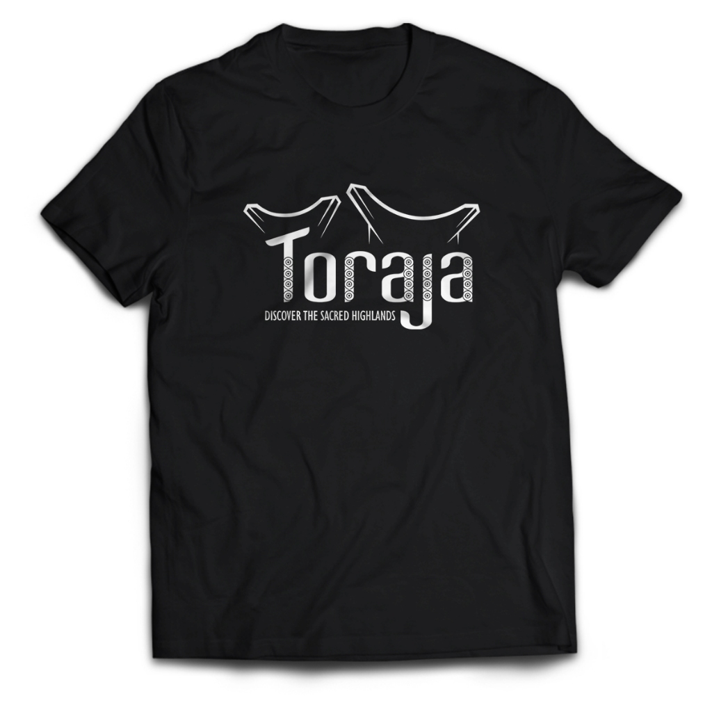 Kaos Pria TORAJA DISCOVER THE SACRED HIGHLANDS Dewasa Baju Atasan Unisex PakeKaos
