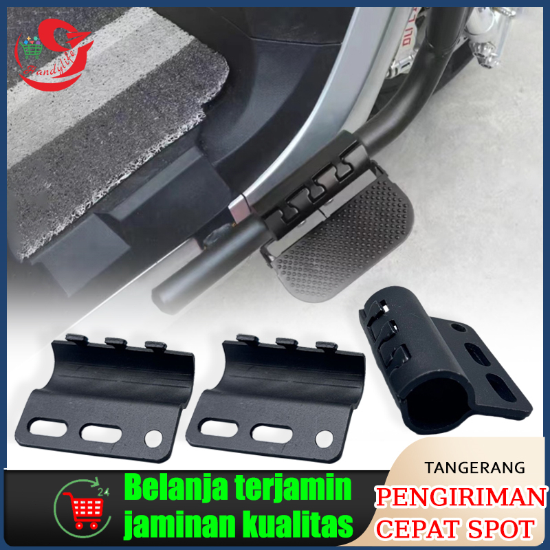 Promo Komponen Tambahan Sepeda Motor Listrik Termasuk Pengaman Kaki, Pendakan Kaki, Bumper,