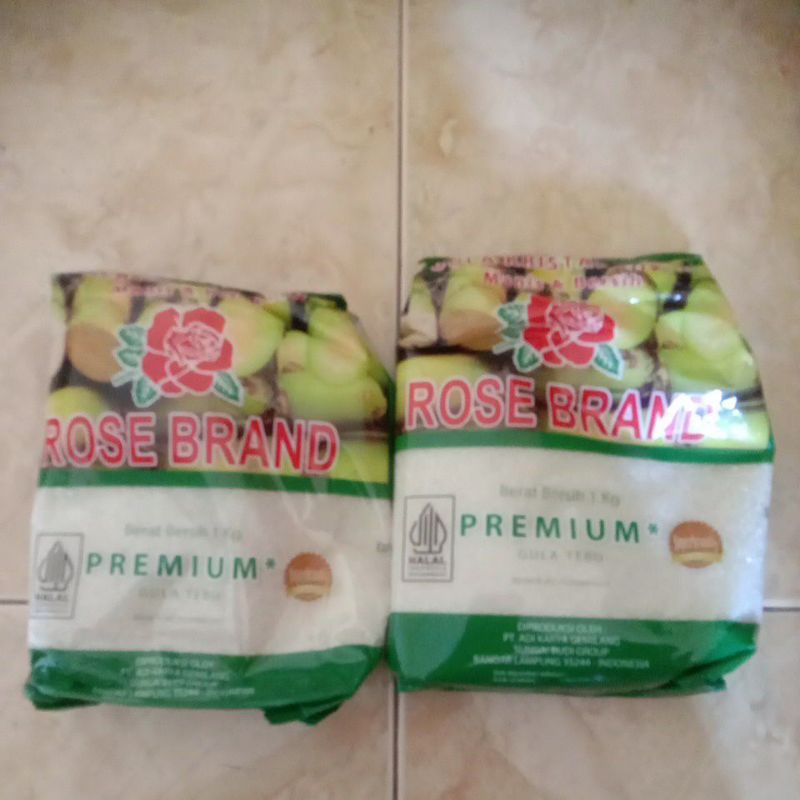 

gula kemasan rosebrand 1kg
