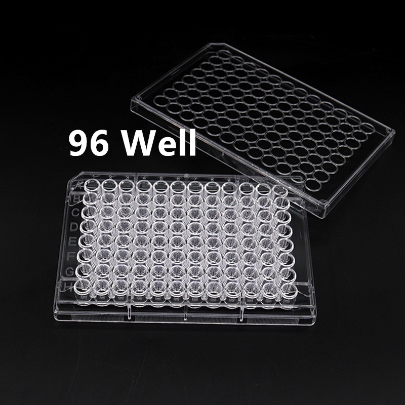 Multi Well Cell Culture Plate 96 Well Microplate Sterile Well Plate Flat Bottom Sterile