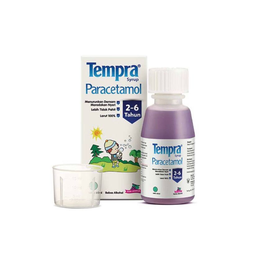 TEMPRA PARACETAMOL OBAT DEMAM ANAK RASA ANGGUR
