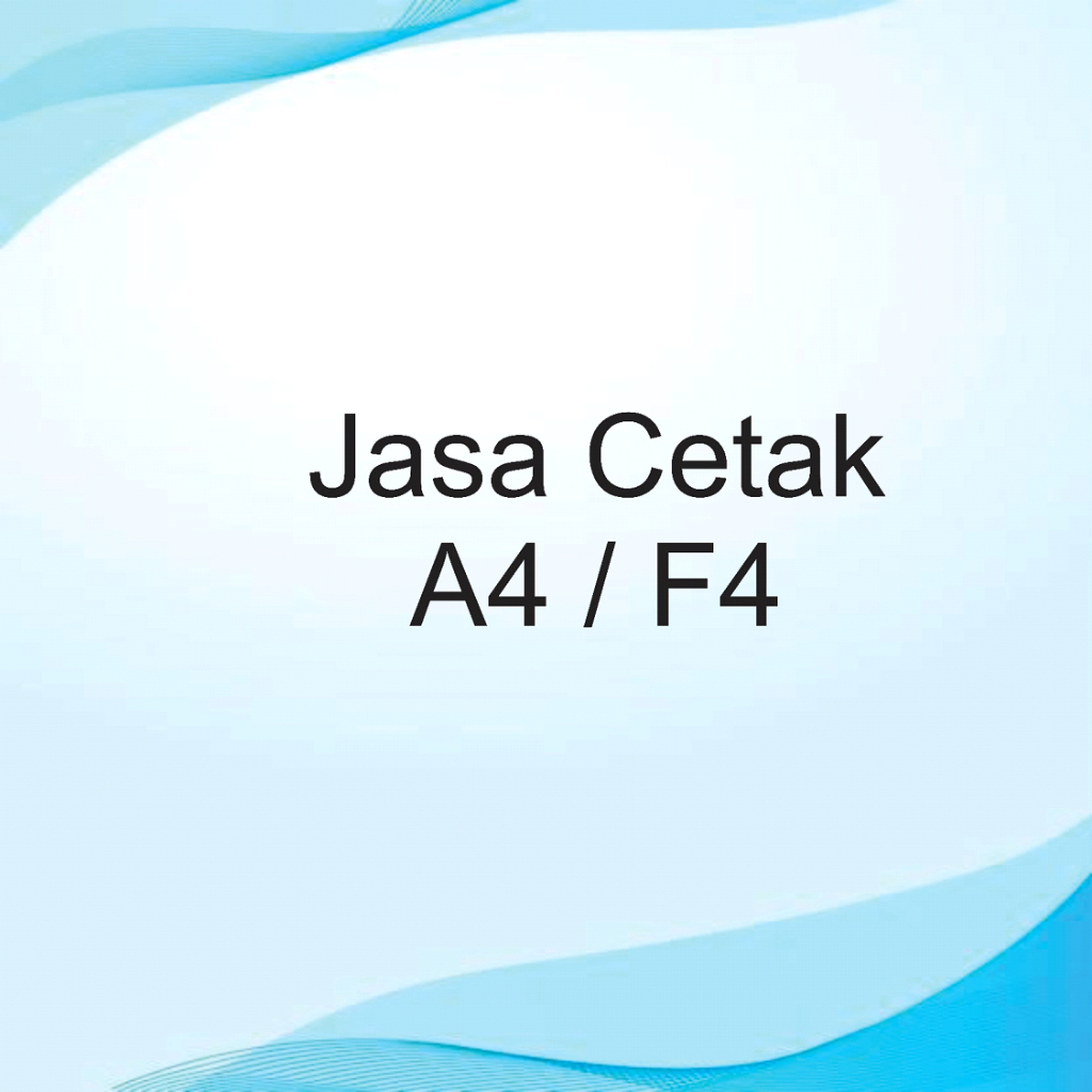 

Cetak A4 / F4 80gsm | Cetak Dokumen 80gsm Tinta Dye / Art Paper