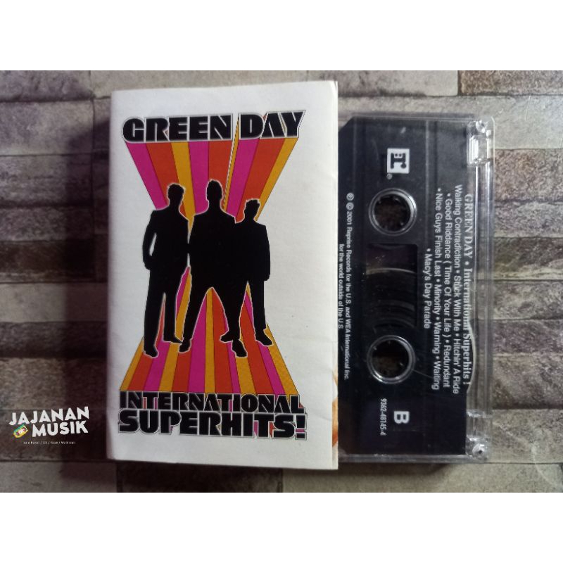 Kaset Green Day (International SuperHits)