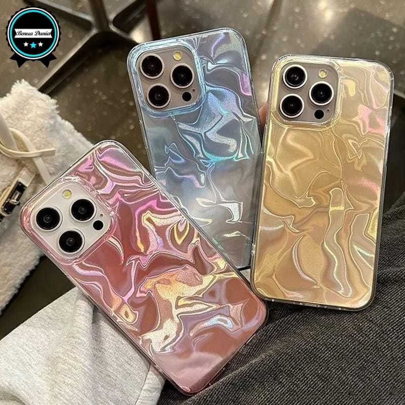 Ss940 NEW Waterry Textured Ripple Case Gradient Hardcase Casing Hp compatible for SAMSUNG S23 S24 UL