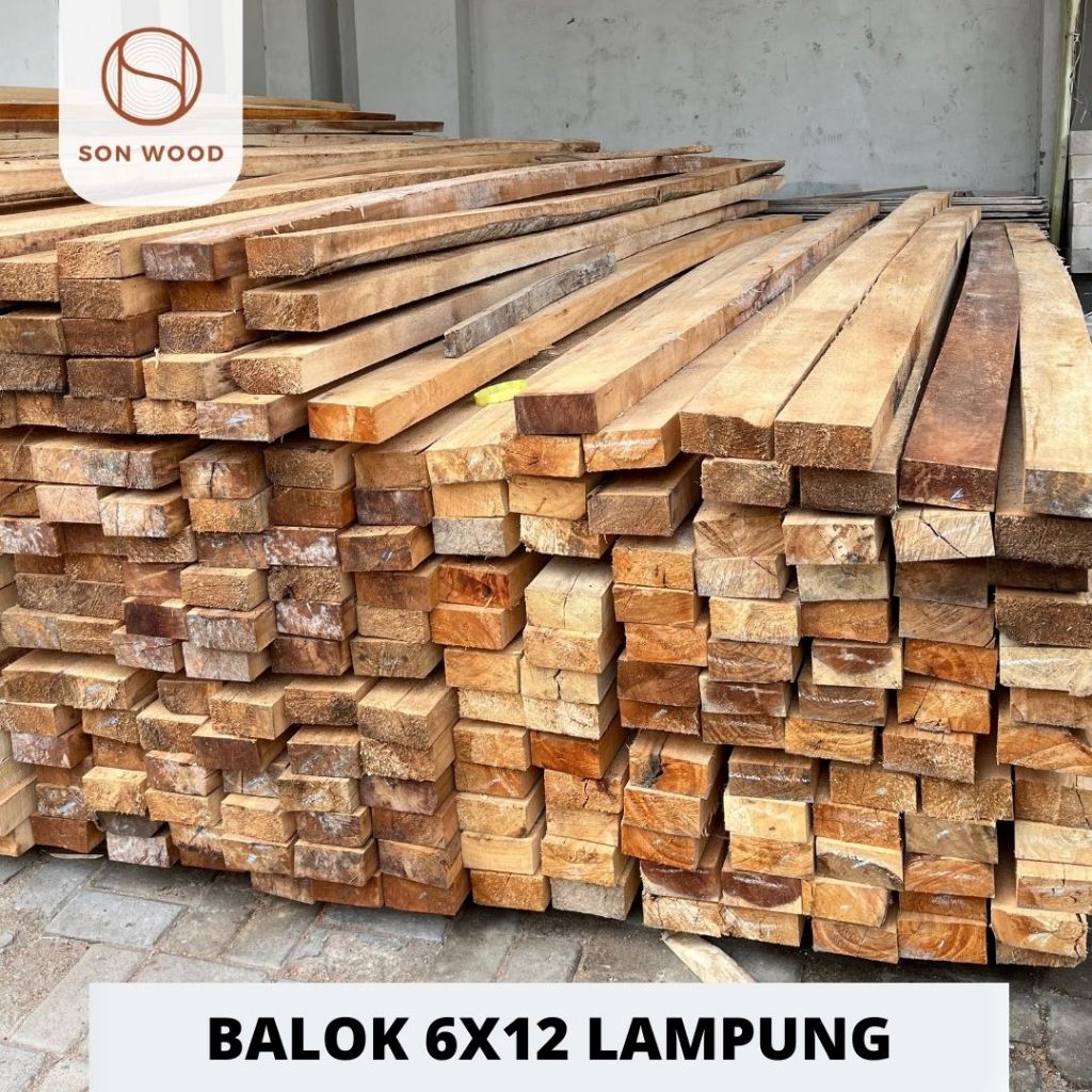 Kayu Balok 6x12 Lampung