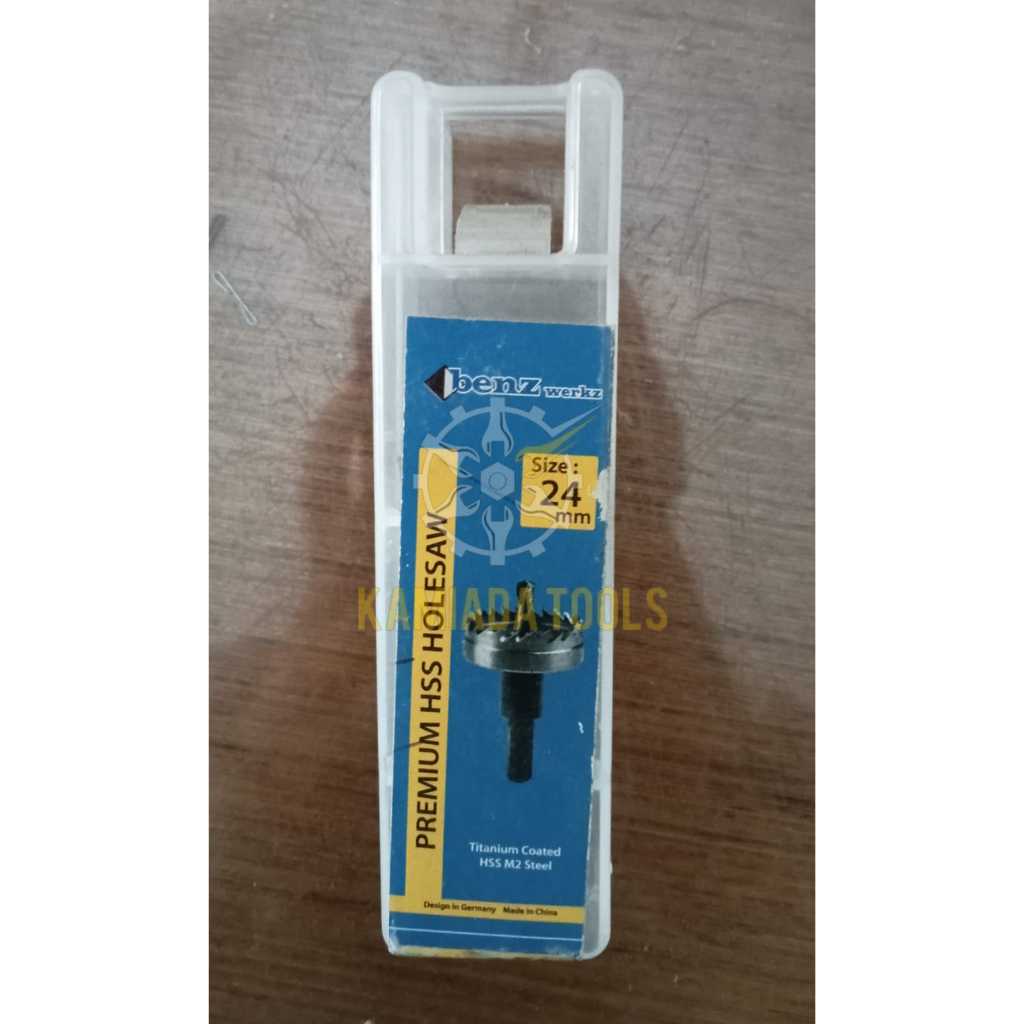 Hole Saw HSS BENZ 24mm/Circle Hole Saw/Mata Bor Lubang