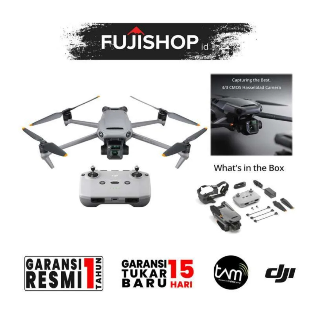 DJI Mavic 3 Drone Kamera Garansi Resmi
