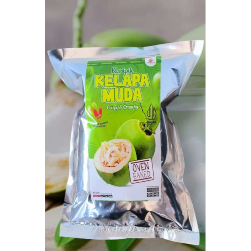 

KERIPIK KELAPA MUDA/ DEGAN OVEN TANPA MINYAK MURAH ENAK