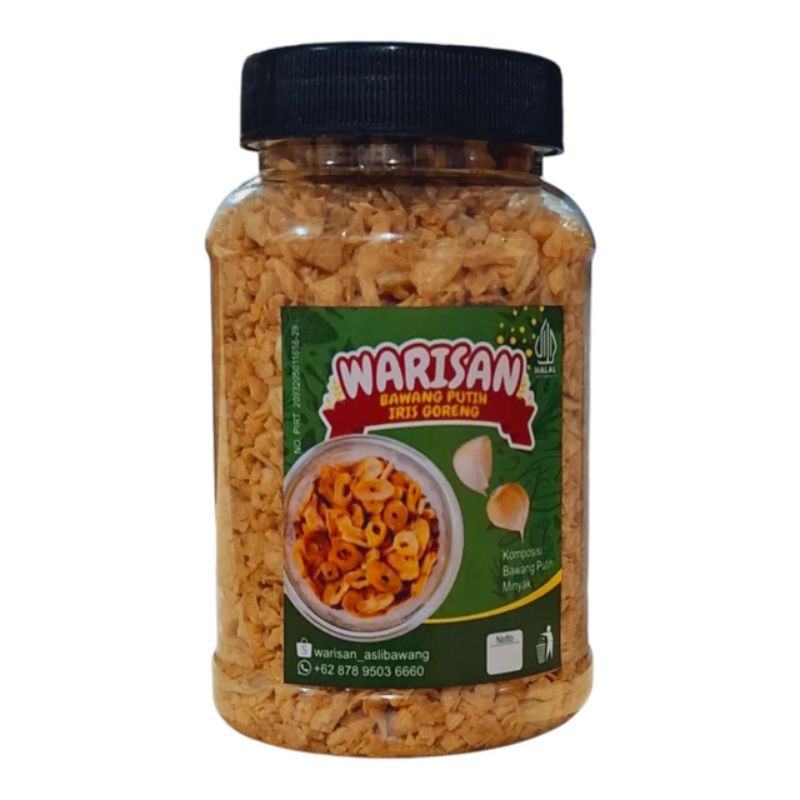

bawang putih asli premium/tanpa minyak/bawang putih goreng cincang