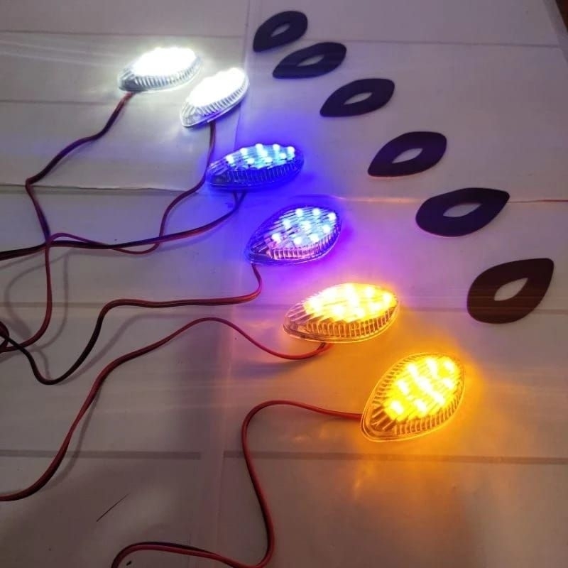 lampu sein tempel mini jempol R15 ninja vixion xabre cbr sein tempel mini jempol motor lampu sein te