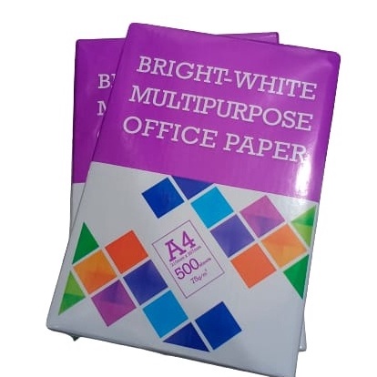 

N8FJ88293 1 Rim 5 Lembar Kertas HVS Merek BMO Brite A4 7 Gsm