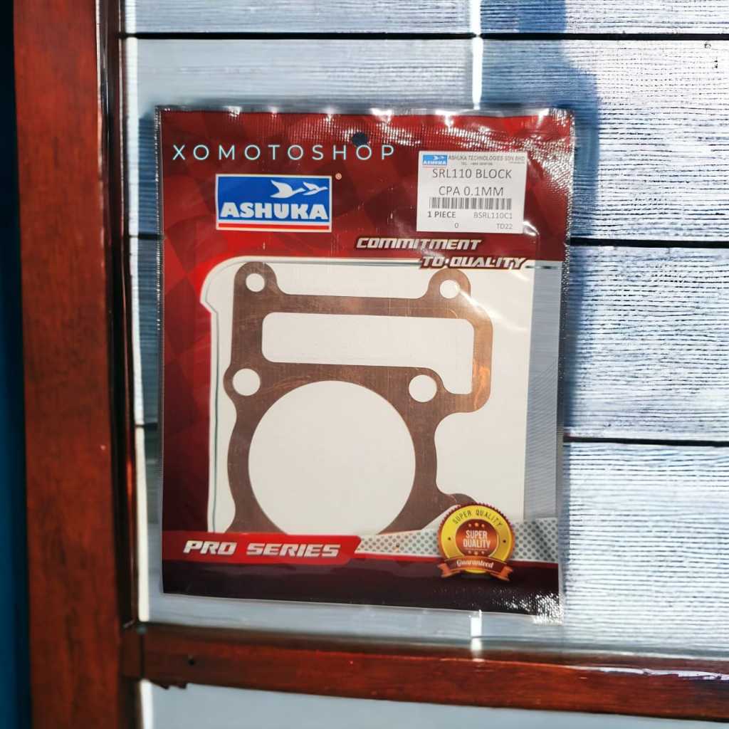 PAKING BLOK BAWAH TEMBAGA 0.1 0.3 0.5 MM JUPITER Z VEGA R NEW 110 ASHUKA