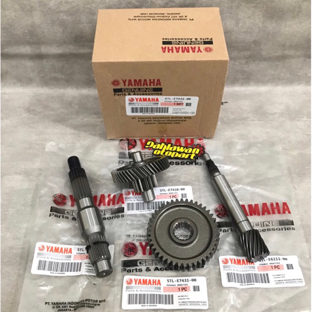 GIGI RASIO GEAR RASIO SET 5TL MIO SMILE MIO SPORTY MIO SOUL FINO KARBU