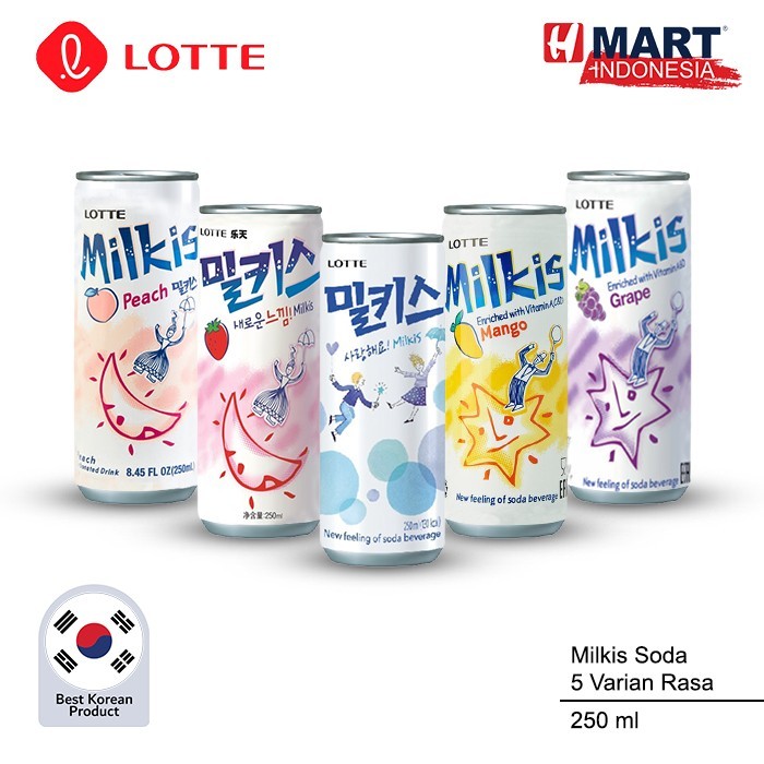 

Lotte Milkis Minuman Kaleng