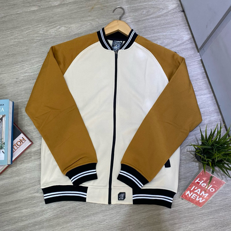 jaket d&f pria original