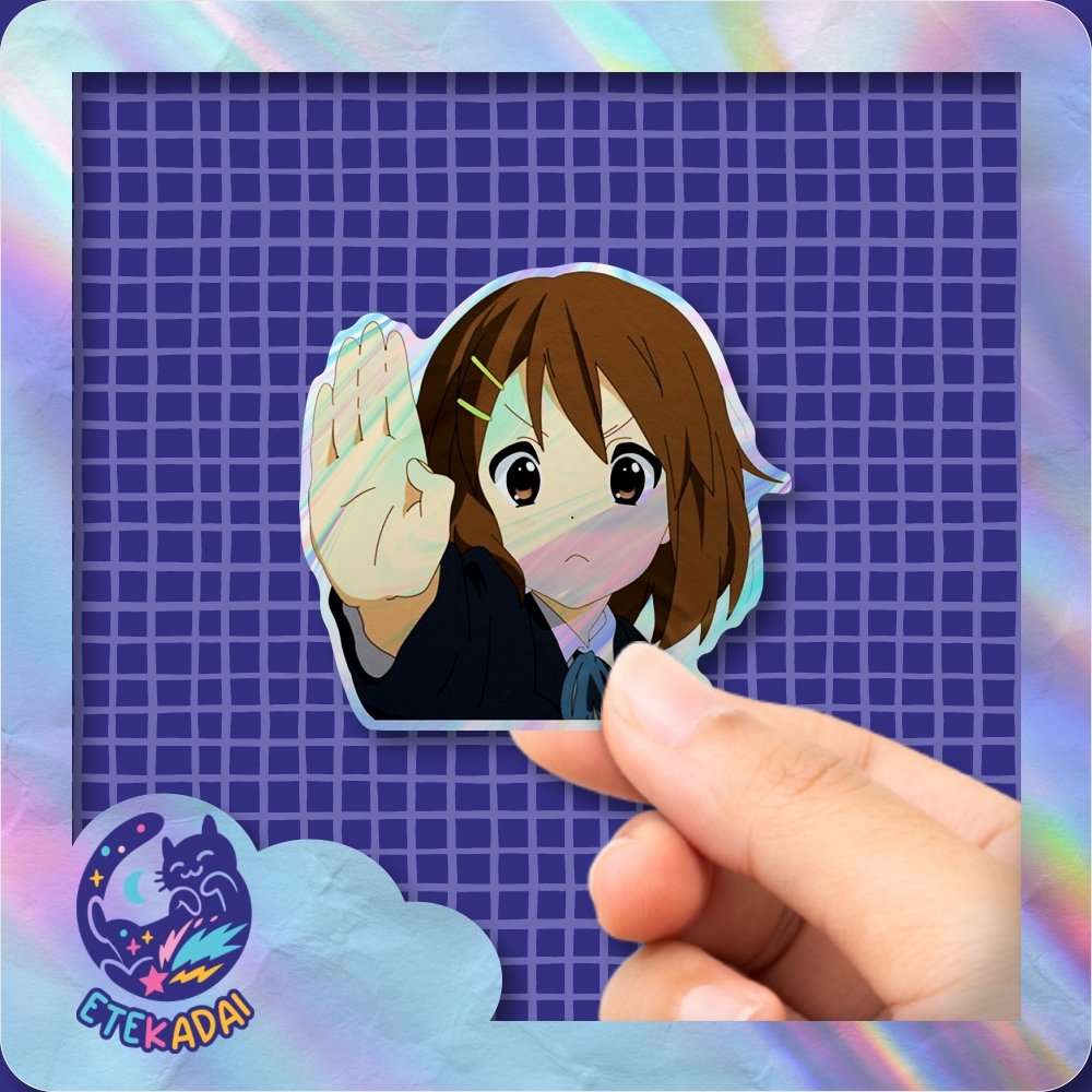 

Stiker Hologram Anime K-ON Yui Hirasawa