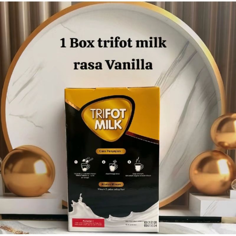 

Susu Penggemuk Badan Trifot Rasa Vanila 100% HALAL Dan BPOM RI ✅